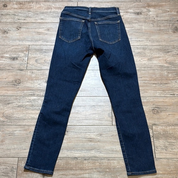 Gap true skinny high-rise size 25 (0 Regular) Classic Blue Denim Jeans - Picture 6 of 6